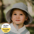 Load image into Gallery viewer, Grey Marle - Toddler Bucket Hat - Bedhead Hats