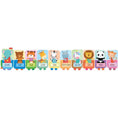 Load image into Gallery viewer, Animal puzzle train.