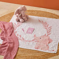 Load image into Gallery viewer, Pink Elephant | Milestone Muslin Set