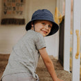Load image into Gallery viewer, Denim - Kids Bucket Sun Hat - Bedhead Hats