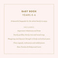 Load image into Gallery viewer, Baby Milestone Book - Grey - Fox & Fallow