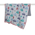 Load image into Gallery viewer, Cars & Stars | Baby Blanket