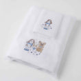 Load image into Gallery viewer, Pawsome | Baby Bath Towel & Face Washer In Organza Bag