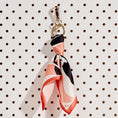 Load image into Gallery viewer, Riverways | 100% Silk Scarf Keyring - Harpertini