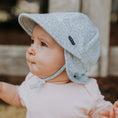 Load image into Gallery viewer, Girls Legionnaire Hat - 'Willow' Print - Bedhead Hats