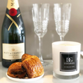 Load image into Gallery viewer, DG Luxuries Raspberries & Cream La Dolce Vita Luxury Soy Candle 300mL in an elegant jar, perfect for creating a romantic and luxurious ambiance with premium essential oils.