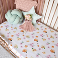 Load image into Gallery viewer, Poppy | Fitted Jersey Cot Sheet