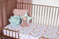 Load image into Gallery viewer, Poppy | Fitted Jersey Cot Sheet