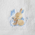 Load image into Gallery viewer, Blue Bunny | Bath Towel & Face Washer In Organza Bag