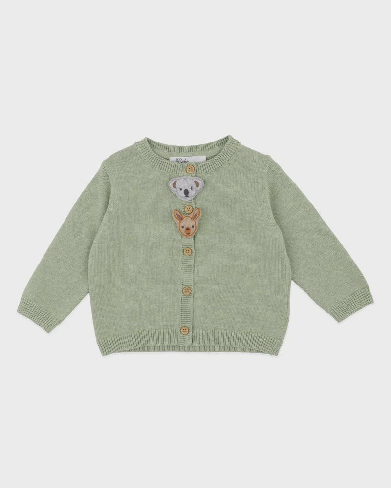 Australiana Organic Novelty Cardigan