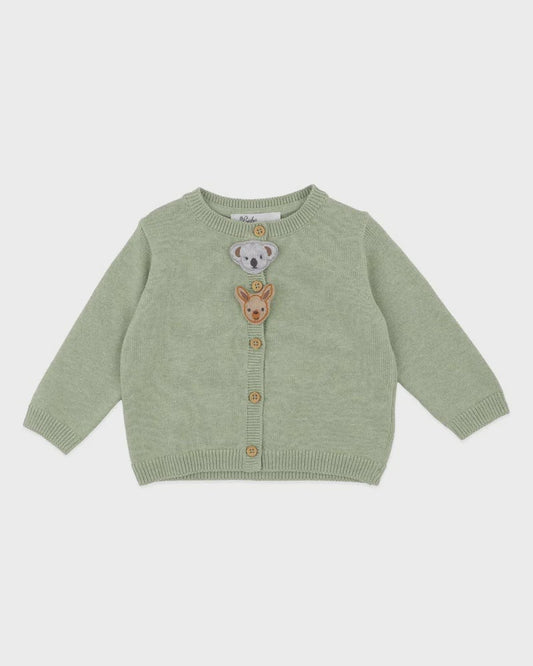 Australiana Organic Novelty Cardigan