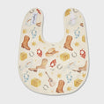 Load image into Gallery viewer, Cowboys Snuggle Bib - Snuggle Hunny
