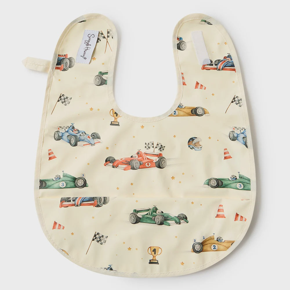 Little Racers Snuggle Bib - Snuggle Bib