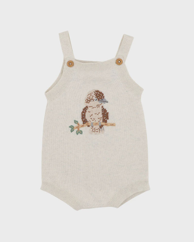 Organic Australiana Kookaburra Knitted Bodysuit