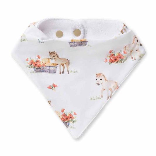 Pony Pals - Organic Dribble Bib