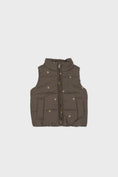 Load image into Gallery viewer, Rudi Puffer Vest - Acorn Wolf
