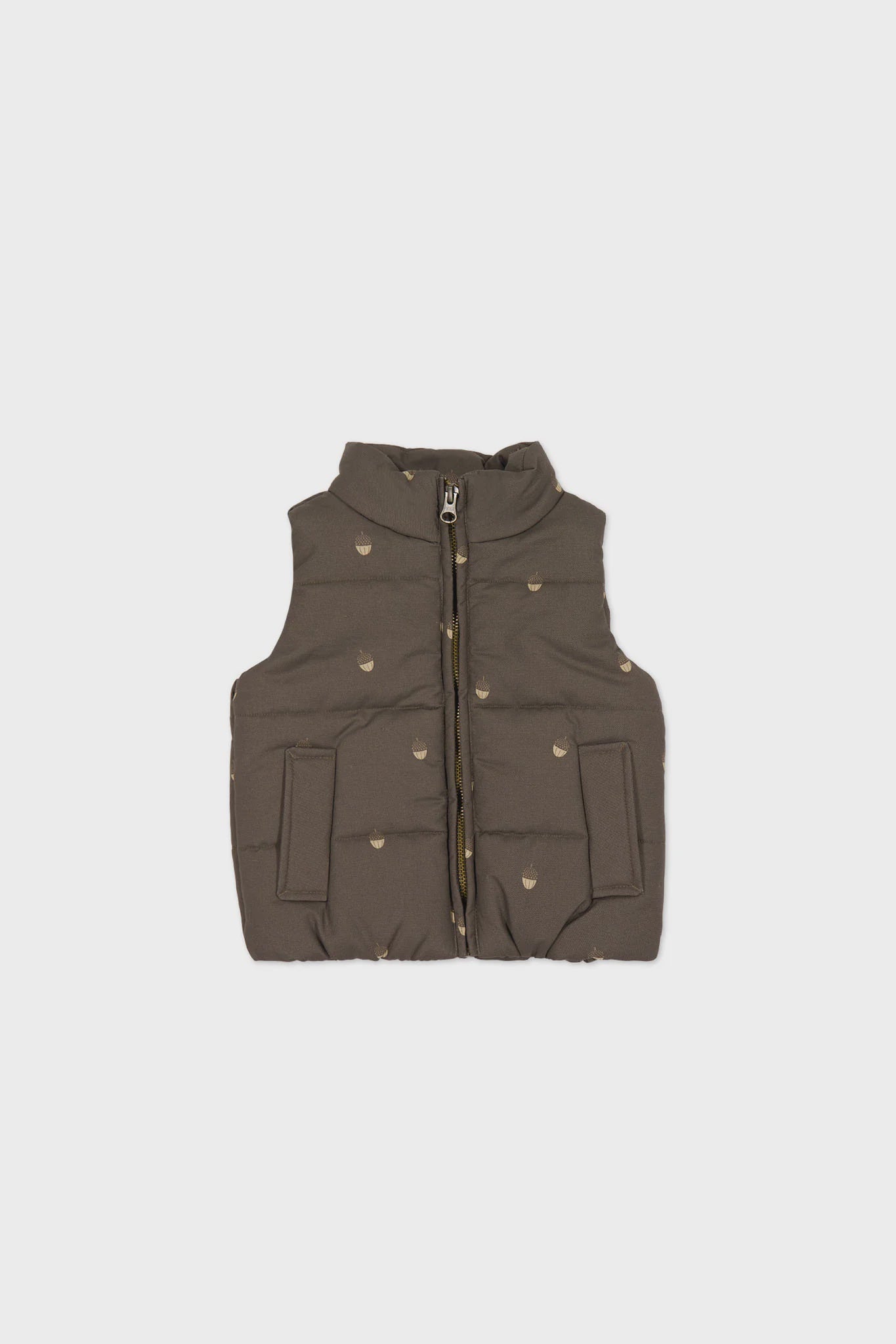 Rudi Puffer Vest - Acorn Wolf