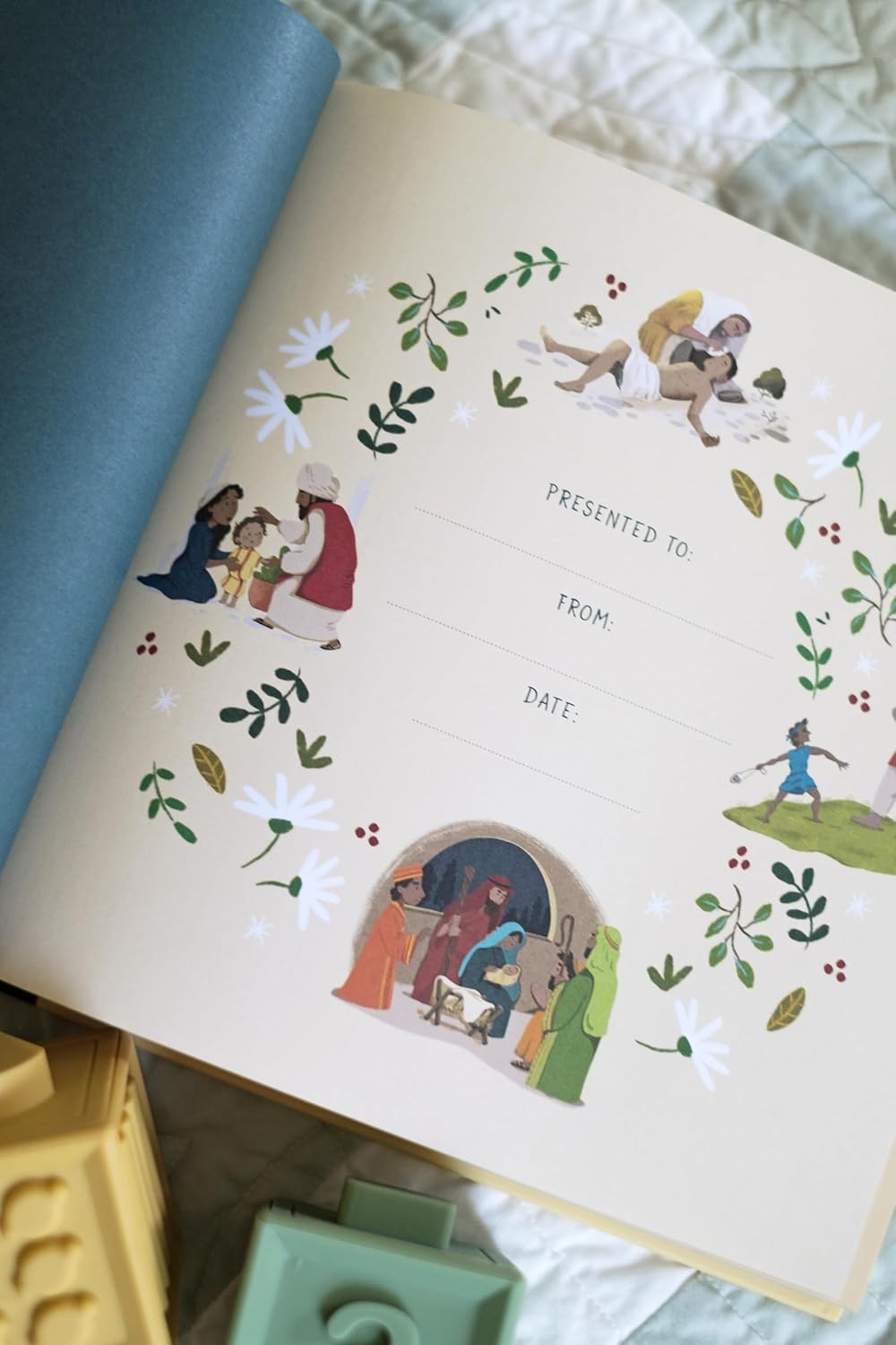 A Year of Bible Stories and Prayers: A Treasury of 96 Best-Loved Stories from God's Word