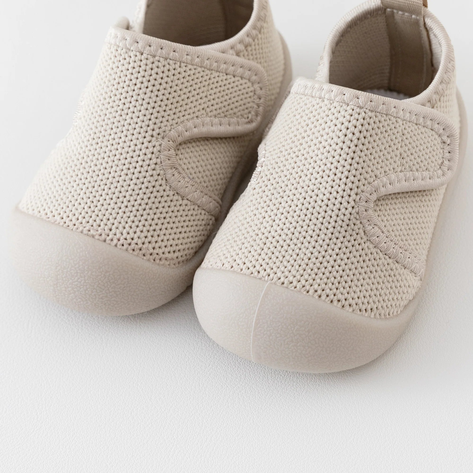 Sole Sox Barefoot Velcro Shoes - Sand