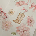 Load image into Gallery viewer, Boots & Bows Organic Jersey Wrap & Topknot Set - Snuggle Hunny
