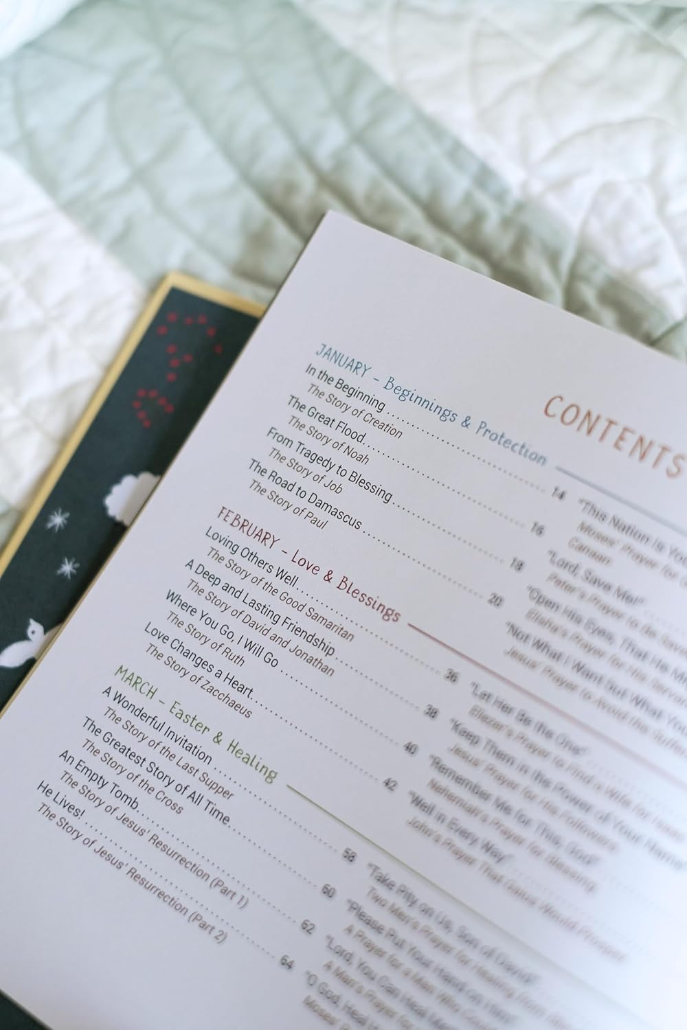 A Year of Bible Stories and Prayers: A Treasury of 96 Best-Loved Stories from God's Word