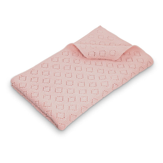 Pink - Milo Pointelle Blanket - D-Lux