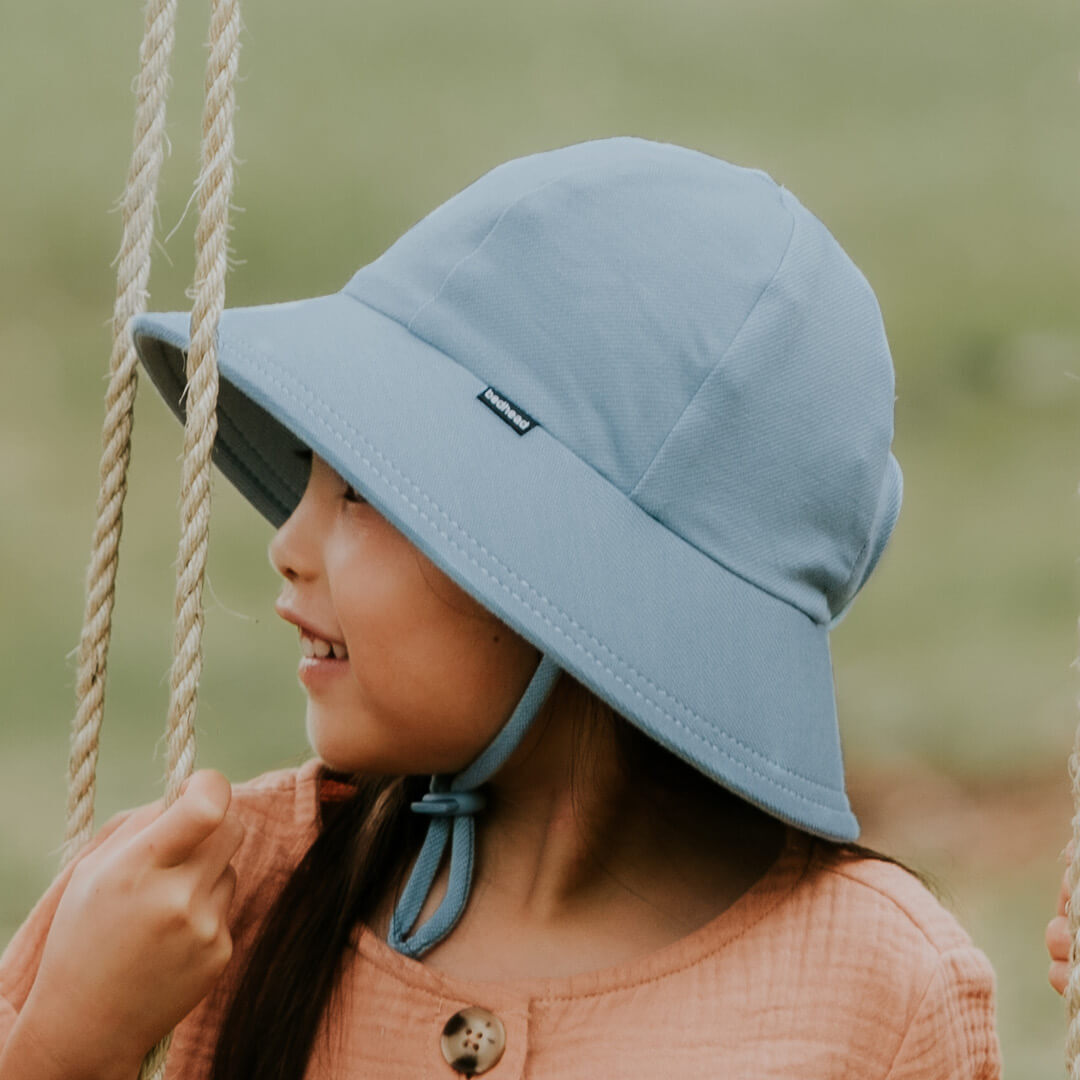 Chambray - Ponytail Bucket Hat - Bedhead Hats