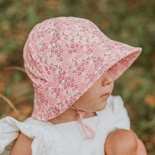 Bridgette - Toddler Bucket Flap Sun Hat - Bedhead Hats