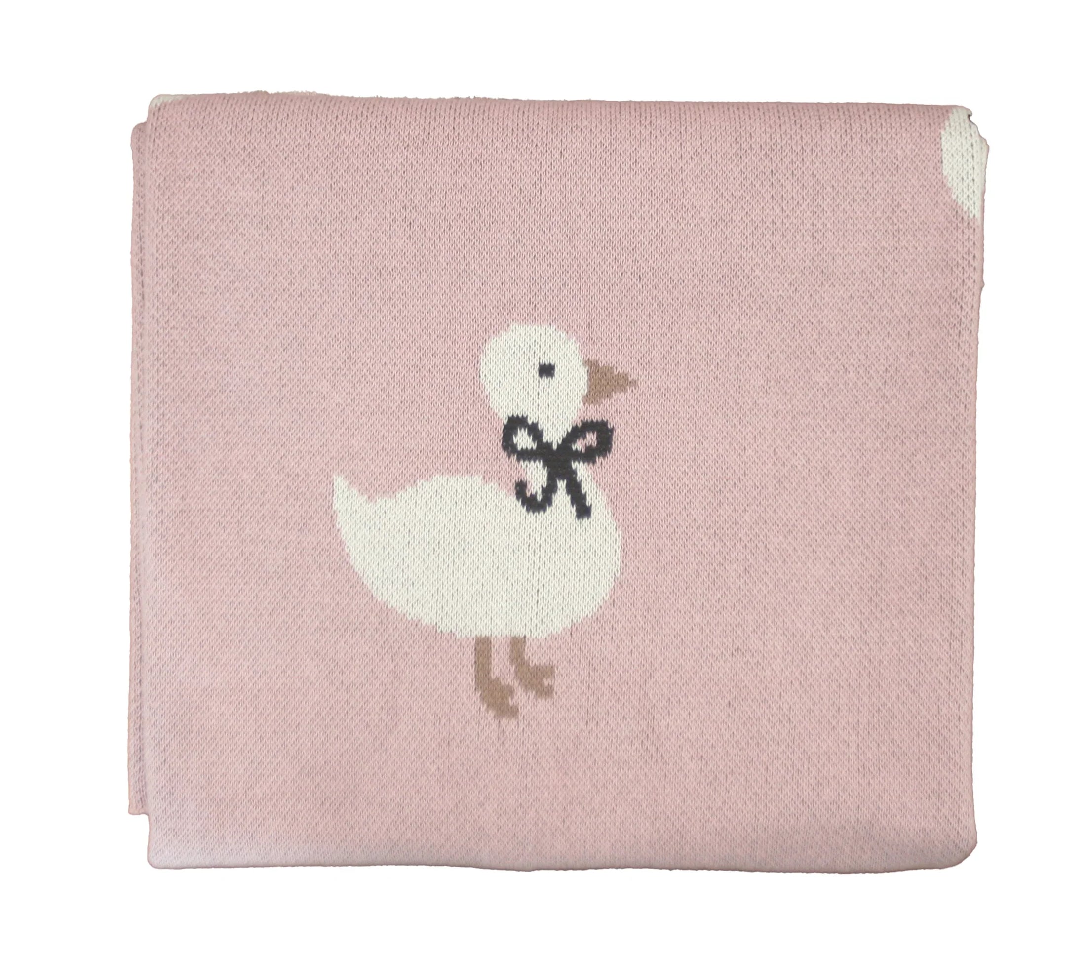 Duck Baby Blanket Petal