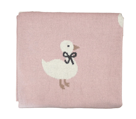 Duck Baby Blanket Petal