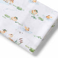 Load image into Gallery viewer, Duck Pond Organic Muslin Wrap - Snuggle Hunny
