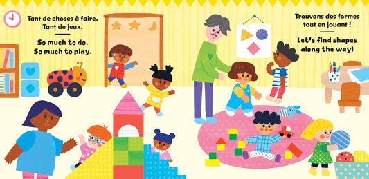 First Friends: Shapes (Bilingual French & English) Book