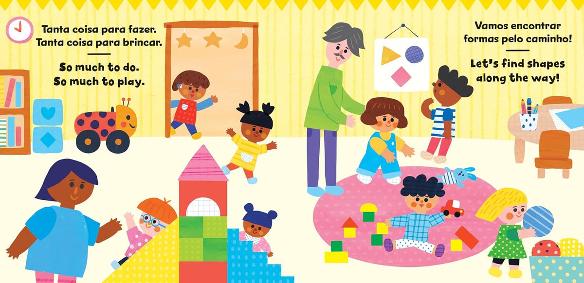 First Friends: Shapes (Bilingual Portuguese & English) Book