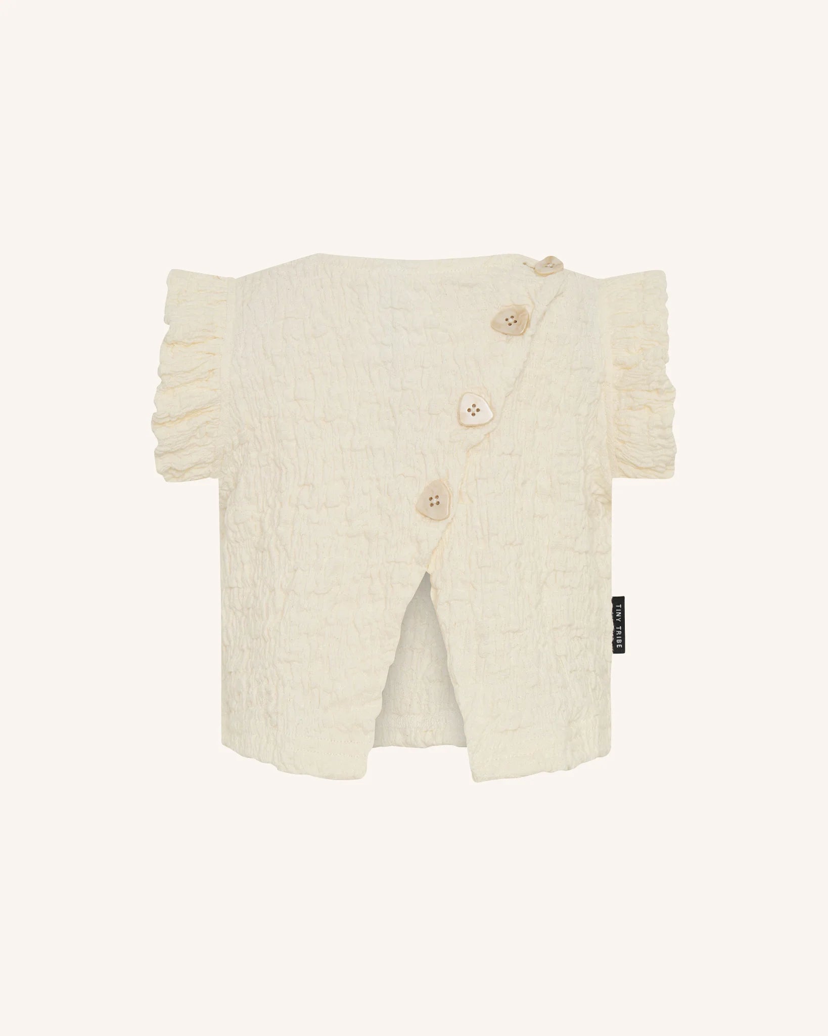 Tiny Tribe Cotton Scrunch Frill Top & Slouch Pant Set