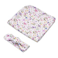 Load image into Gallery viewer, Gracie Organic Jersey Wrap & Topknot Set - Snuggle Hunny
