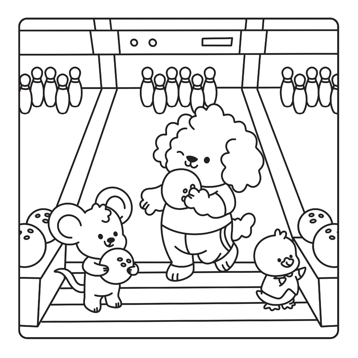 Happy Days - Happy Cuties Cosy Colouring Kit