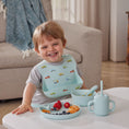 Load image into Gallery viewer, Trucking Along Silicone Bib

