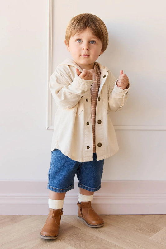 Noah Short - Mid Wash Denim