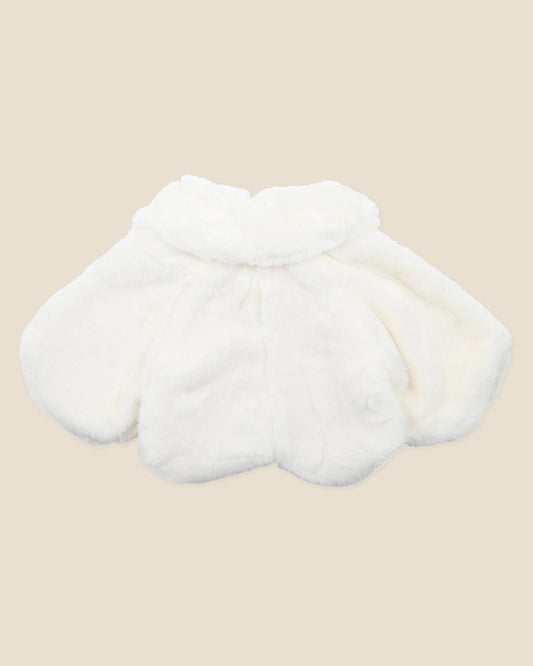 Petal Faux Fur Jacket