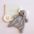Load image into Gallery viewer, Plush Baby Koala Comforter Grey
