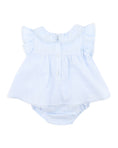 Load image into Gallery viewer, Poppy Emb. Overlay Bodysuit - Bebe By Minihaha
