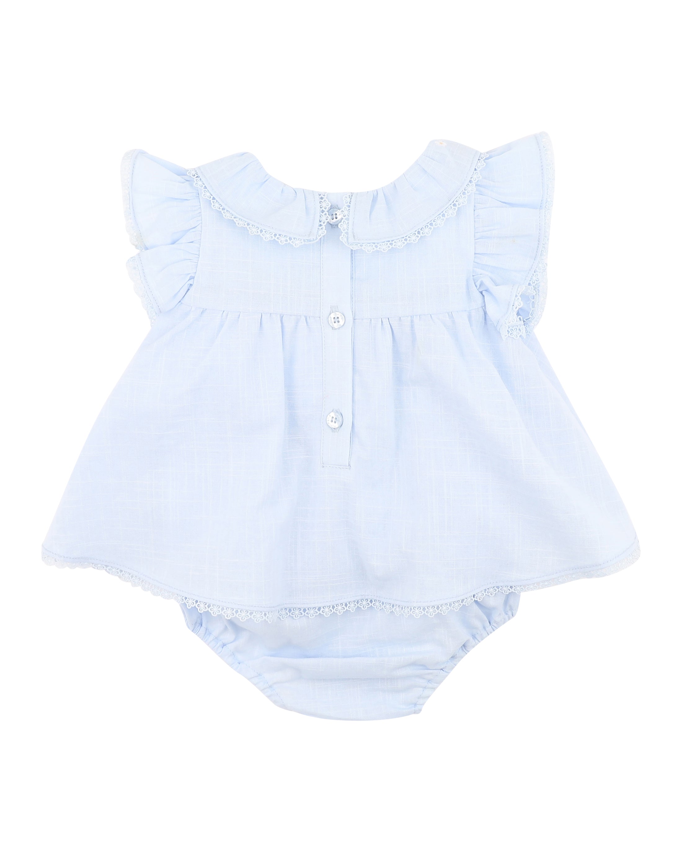 Poppy Emb. Overlay Bodysuit - Bebe By Minihaha