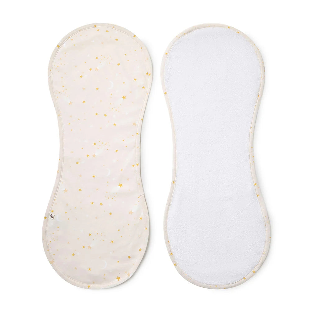 Stardust Organic Cotton Burp Cloth - Snuggle Hunny