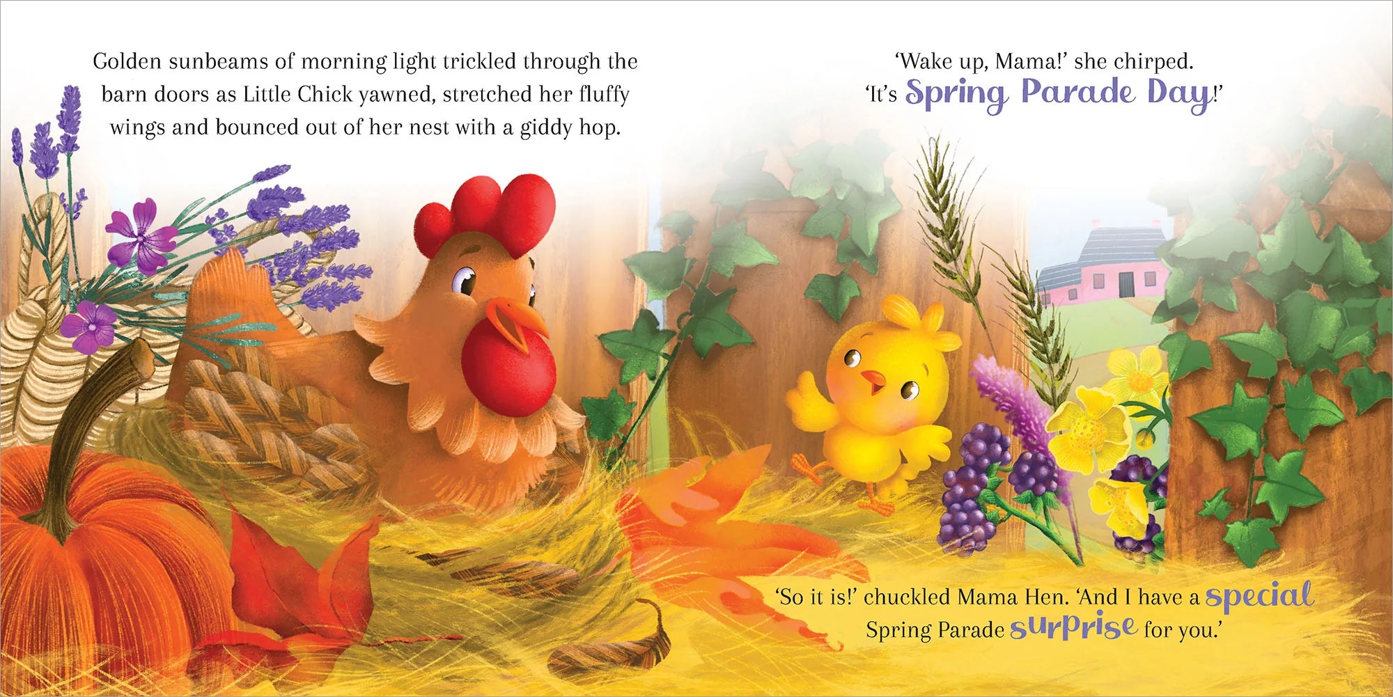 Story Time - Padded Board Book - Little Chick’s Spring Bonnet