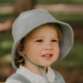 Load image into Gallery viewer, Grey Marle - Toddler Bucket Hat - Bedhead Hats
