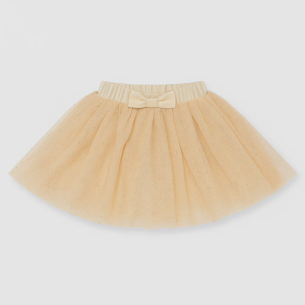 Sparkly Tulle Skirt - Gold