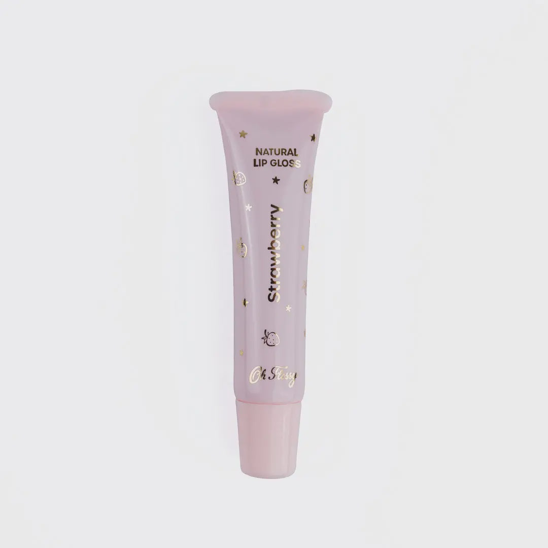 Oh Flossy - Individual Natural Lip Gloss - Strawberry