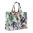 Load image into Gallery viewer, Tropical Jungle - Book Tote Bag - Queen Of Hearts
