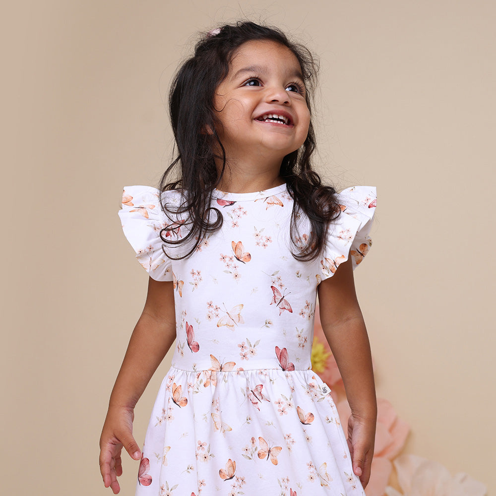 Butterfly - Short Sleeve Organic Dress