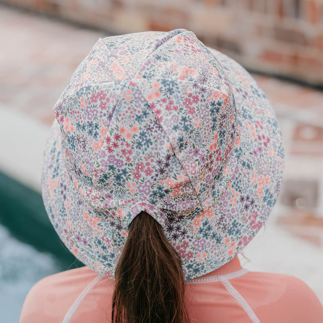 Blossom - Ponytail Swim Bucket Beach Hat - Bedhead Hats